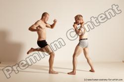 Kickbox reference poses